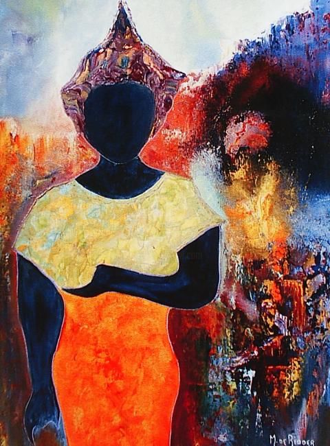 Painting titled "Glorification of be…" by Acrylartist, Original Artwork