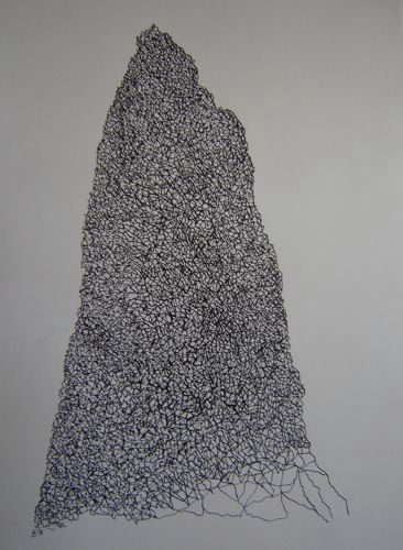 Drawing titled "untiled.Ink on paper" by Bernaux, Original Artwork