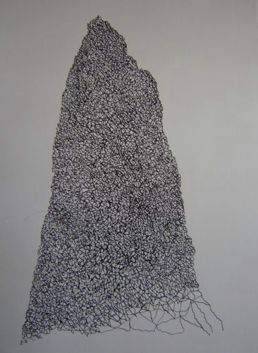 Dessin intitulée "untiled.Ink on paper" par Bernaux, Œuvre d'art originale,