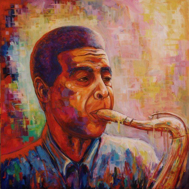 Painting titled "The Last Note" by Adel Al-Abbasi, Original Artwork, Oil