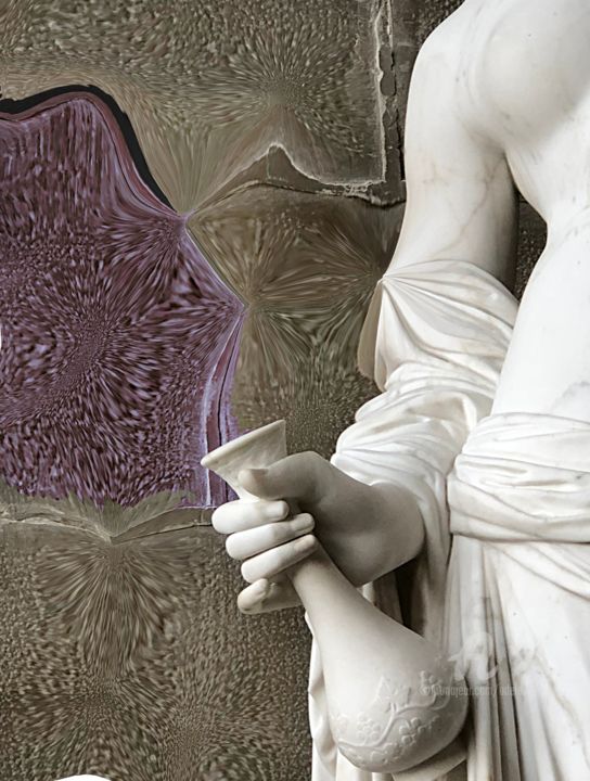 Цифровое искусство под названием "L'instant Volé.#art…" - Adèle Vahn, Подлинное произведение искусства, 2D Цифровая Работа