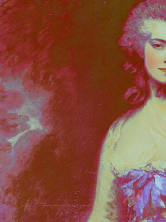 Arts numériques intitulée "Volupté#artistsuppo…" par Adèle Vahn, Œuvre d'art originale, Travail numérique 2D