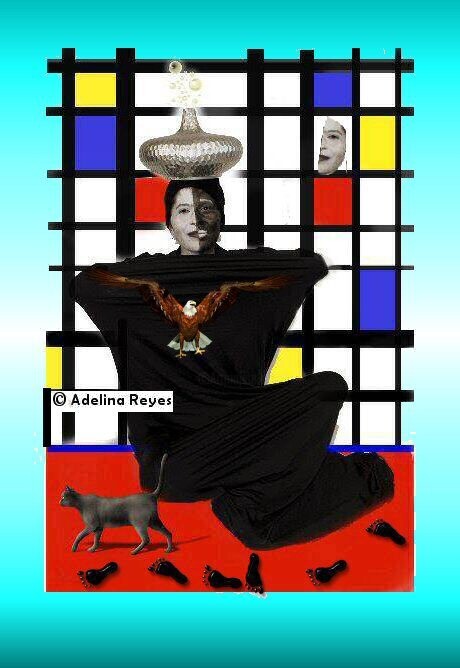 Fotografia intitolato "Mi otro yo" da Adelina Reyes, Opera d'arte originale, Fotografia digitale