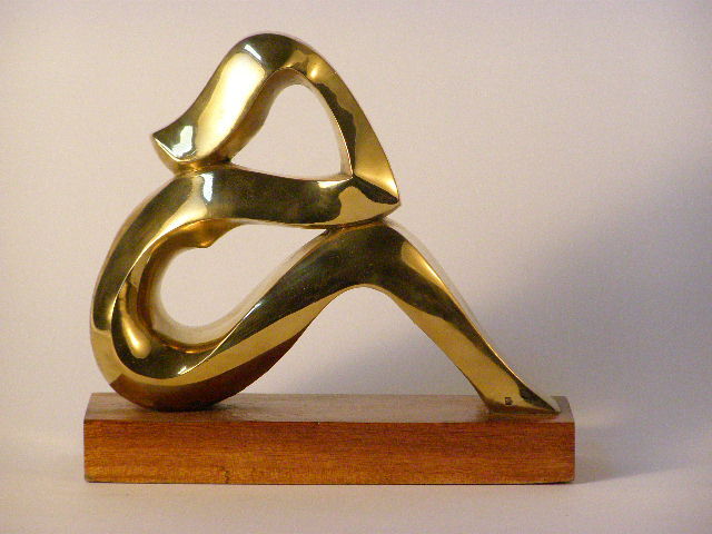 Sculpture titled "reflection-20-x-7-x…" by Adolf Neystat, Original Artwork