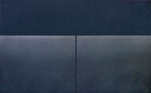 Pintura intitulada "SIMETRIA IX" por Antonio Domingos, Obras de arte originais, Óleo