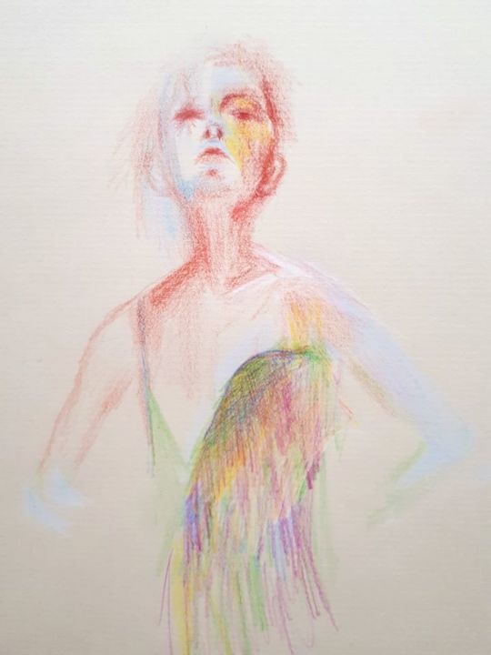 Peinture intitulée "sonoya-one.jpg" par Uberl, Œuvre d'art originale