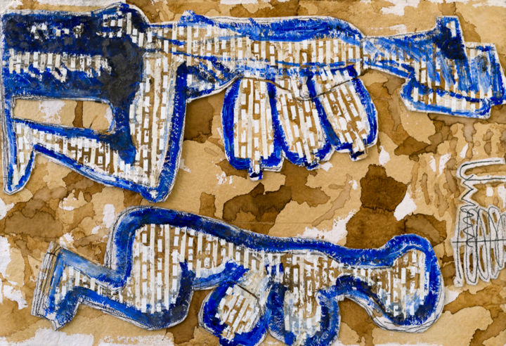 Dessin intitulée "unnamed3" par Adrian Uncrut, Œuvre d'art originale, Aquarelle