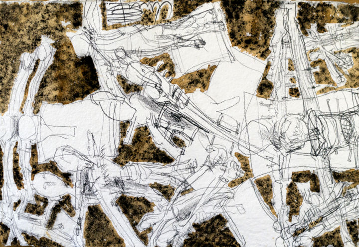 Σχέδιο με τίτλο "unnamed5" από Adrian Uncrut, Αυθεντικά έργα τέχνης, Κάρβουνο
