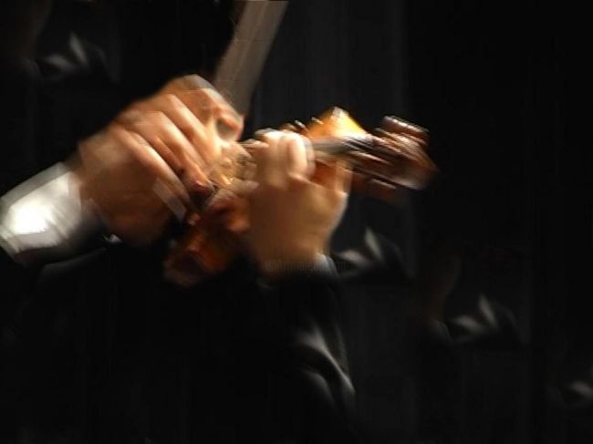 Photographie intitulée "ADRIAN JUSTUS, Viol…" par Adrian Justus, Œuvre d'art originale,