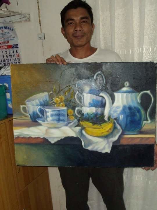 Painting titled "fb-img-153361326439…" by Ronaldo Pino, Original Artwork