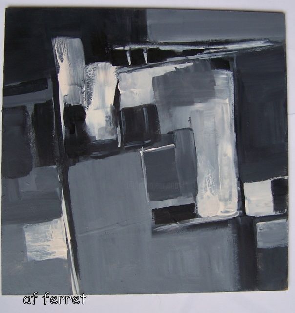 Painting titled "100_8823" by Anne-Frédérique Ferret, Original Artwork