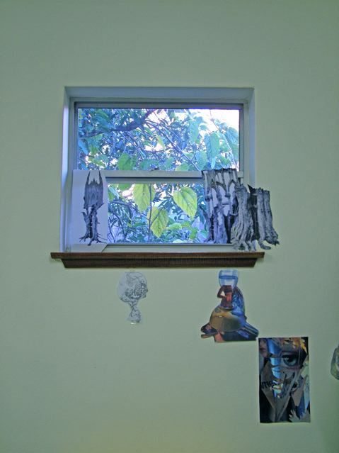 Collages titled "Ventanas en le tall…" by Ffmendoza, Original Artwork