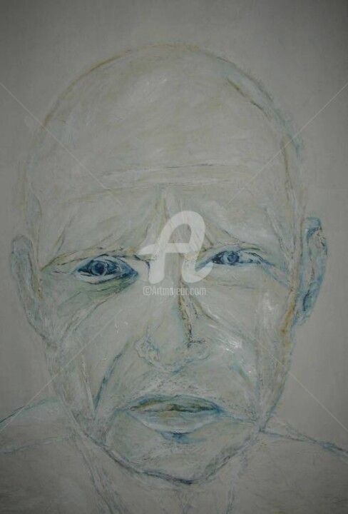 Painting titled "vvd portrait" by Agatino Raciti, Original Artwork