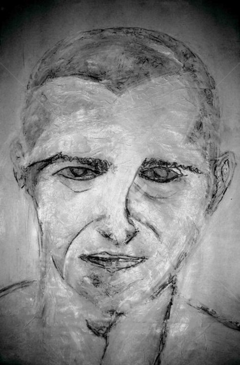 "GW Portrait" başlıklı Tablo Agatino Raciti tarafından, Orijinal sanat, Petrol