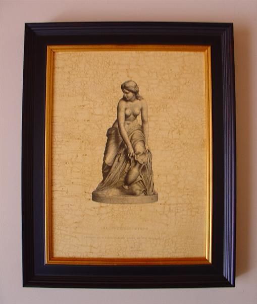 Drawing titled "Nymph" by Aged Artwork, Original Artwork