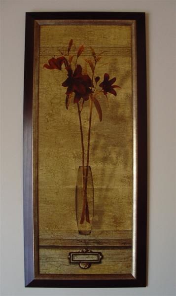 Drawing titled "Floral" by Aged Artwork, Original Artwork