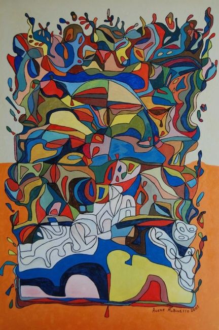 Painting titled "senza titlo" by Vito Failla, Original Artwork