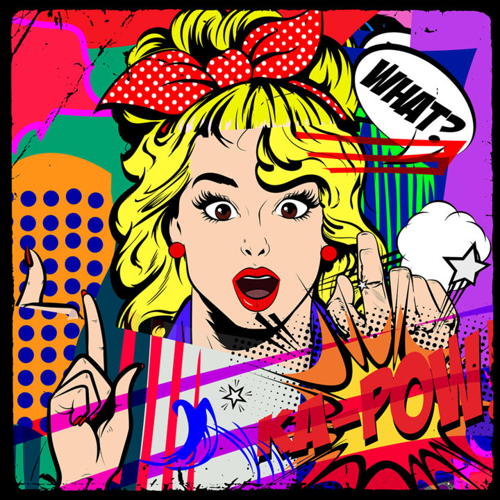 Digital Arts titled "Brittany Brooks" by Agent X, Original Art, 2D Digital Work