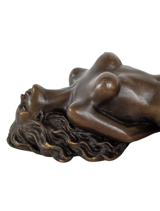 Sculpture titled "Bronze n°48" by Aghate De Beaumont, Original Artwork, Bronze