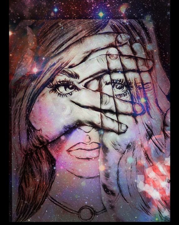 Digital Arts titled "Douleur" by Agl, Original Artwork