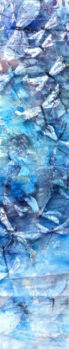 Peinture intitulée "La Chanson des libe…" par Agnès Grégis (Au pinceau dansant), Œuvre d'art originale, Aquarelle