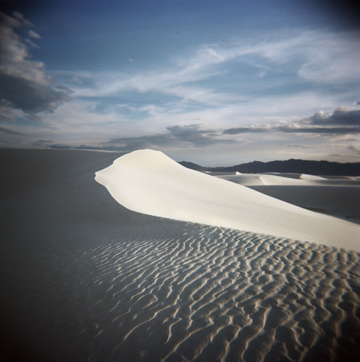 Photographie intitulée "White Sands,  Nouve…" par Agnès M, Œuvre d'art originale