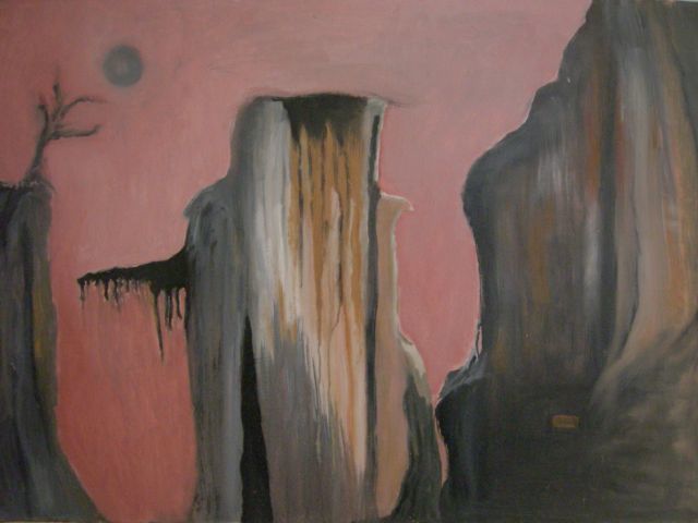 Painting titled "william down" by Agnese Bišofa, Original Artwork
