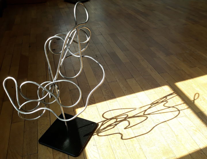 Sculpture intitulée "Sculpture 3" par Agnieszka Rozek, Œuvre d'art originale, Métaux