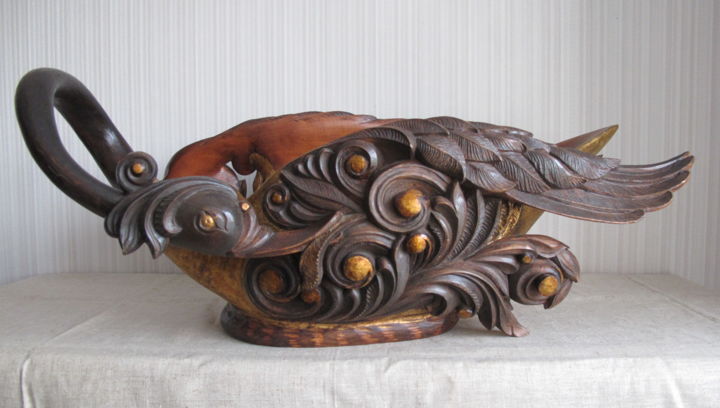 "Ladle. Wooden sculp…" başlıklı Design Андрей Гомонов tarafından, Orijinal sanat, Masa Sanatı