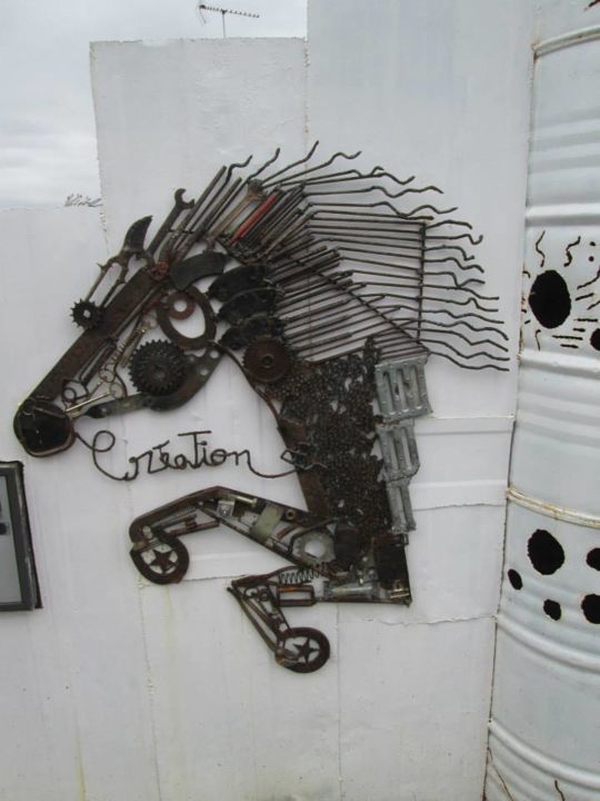 Sculpture titled "Tornado" by Agostinho Dacunha, Original Artwork, Metals
