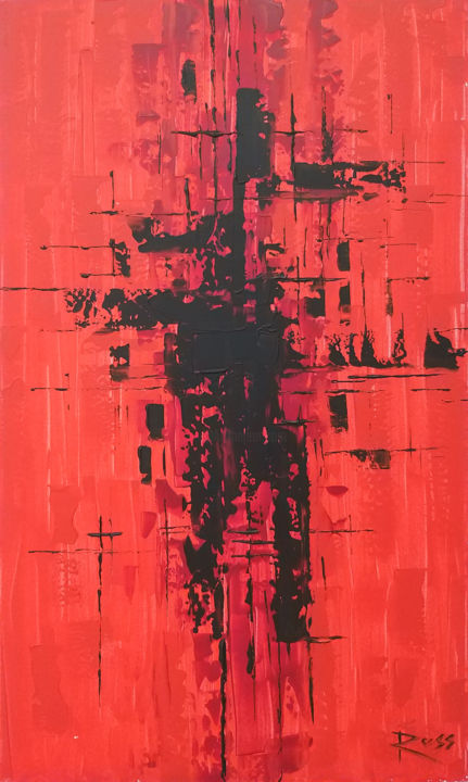 Painting titled "Pandora" by Алексей Гурский, Original Art, Acrylic