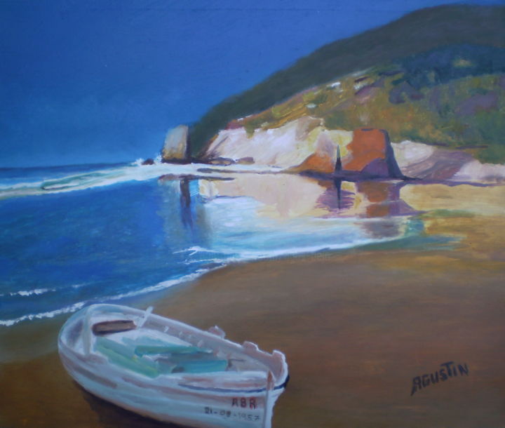 Pintura titulada "marina-3.jpg" por Agustin, Obra de arte original, Oleo