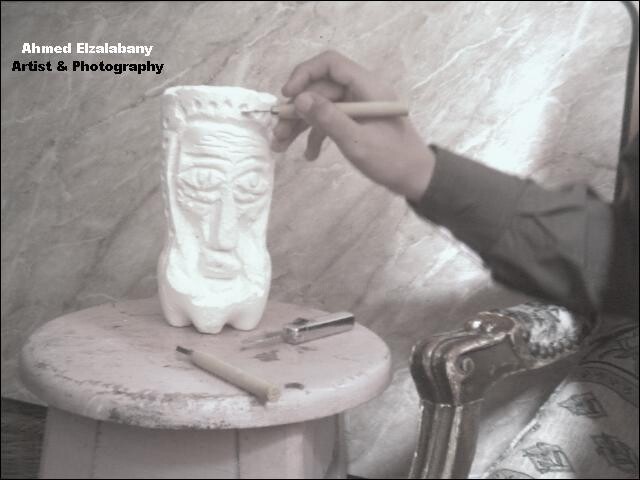 Rzeźba zatytułowany „5.JPG” autorstwa Ahmed Elzalabany, Oryginalna praca