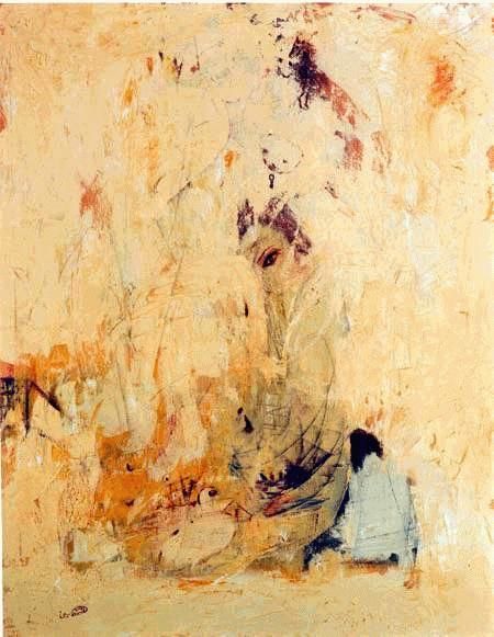 Pittura intitolato "untitled5" da Ahmad Alghamedi, Opera d'arte originale