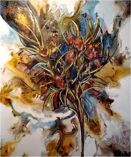 Pintura intitulada "o-sim.jpg" por Aidê Zorek, Obras de arte originais,