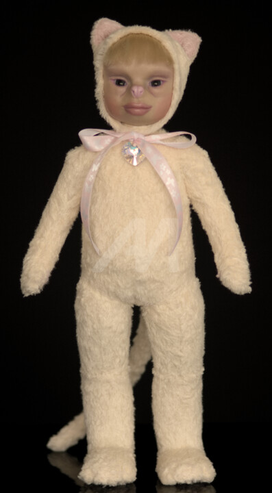 Sculpture titled "Alice" by Aileen Edwin, Original Art, Fabric