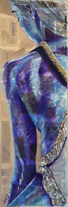 Картина под названием "Intrépide Marynette" - Aimère, Подлинное произведение искусства, Акрил Установлен на Деревянная рама…