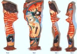 Sculpture titled "When We All Came To…" by Nicole Aimiee Macaluso, Original Art,