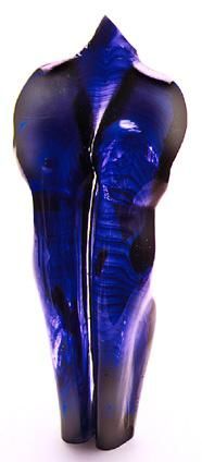 Sculpture intitulée "LARGO, 2002, PREVIE…" par Zoja Trofimiuk, Œuvre d'art originale, Verre