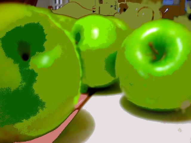 Digital Arts titled "Green Apples 2" by Angelo Aguinaldo, Original Artwork