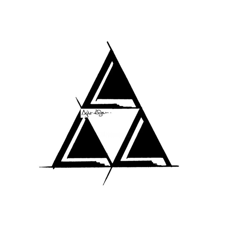 Dessin intitulée "“Zelda” Tattoo Desi…" par Ajax Edgar, Œuvre d'art originale