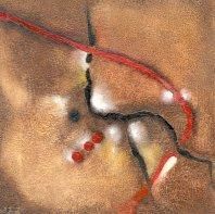 Pittura intitolato "Surface n. 20" da Ana Juste, Opera d'arte originale