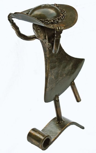 Sculpture intitulée "sculp1.JPG" par Albert Jacqueline Visage, Œuvre d'art originale