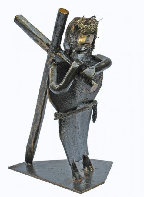 Sculpture intitulée "sculp2.JPG" par Albert Jacqueline Visage, Œuvre d'art originale