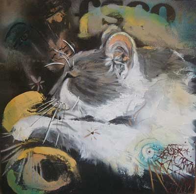 Painting titled "Amour subtil" by Akara Péala, Original Artwork