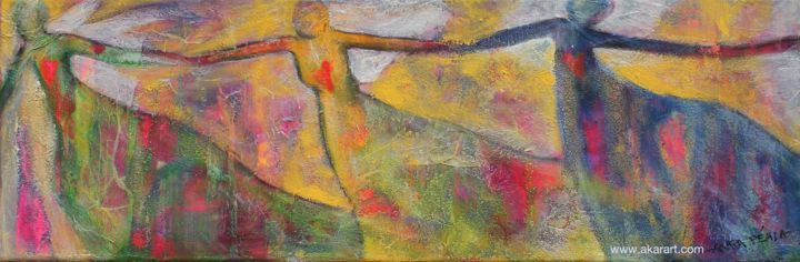 Painting titled "eh-danse-harmonia.j…" by Akara Péala, Original Artwork