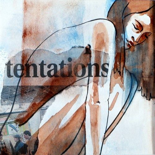 Peinture intitulée "Tentations" par Annick Claude, Œuvre d'art originale