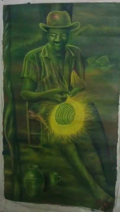 Peinture intitulée "imag0034.jpg" par Akim Petit, Œuvre d'art originale,
