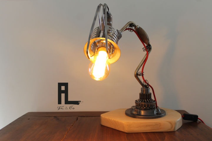 Design intitulée "Pixal" par Al Fer, Œuvre d'art originale, Luminaire