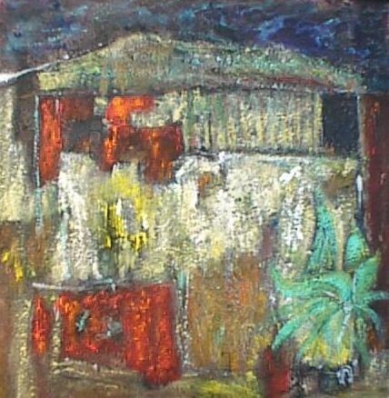 Painting titled "Asie" by Alain Assémat, Original Artwork, Acrylic